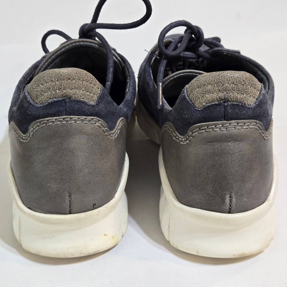 Naot Apollo Sneakers Womens 8 Navy Blue Suede Leather Lace Up Walking Shoes READ - Picture 3 of 6
